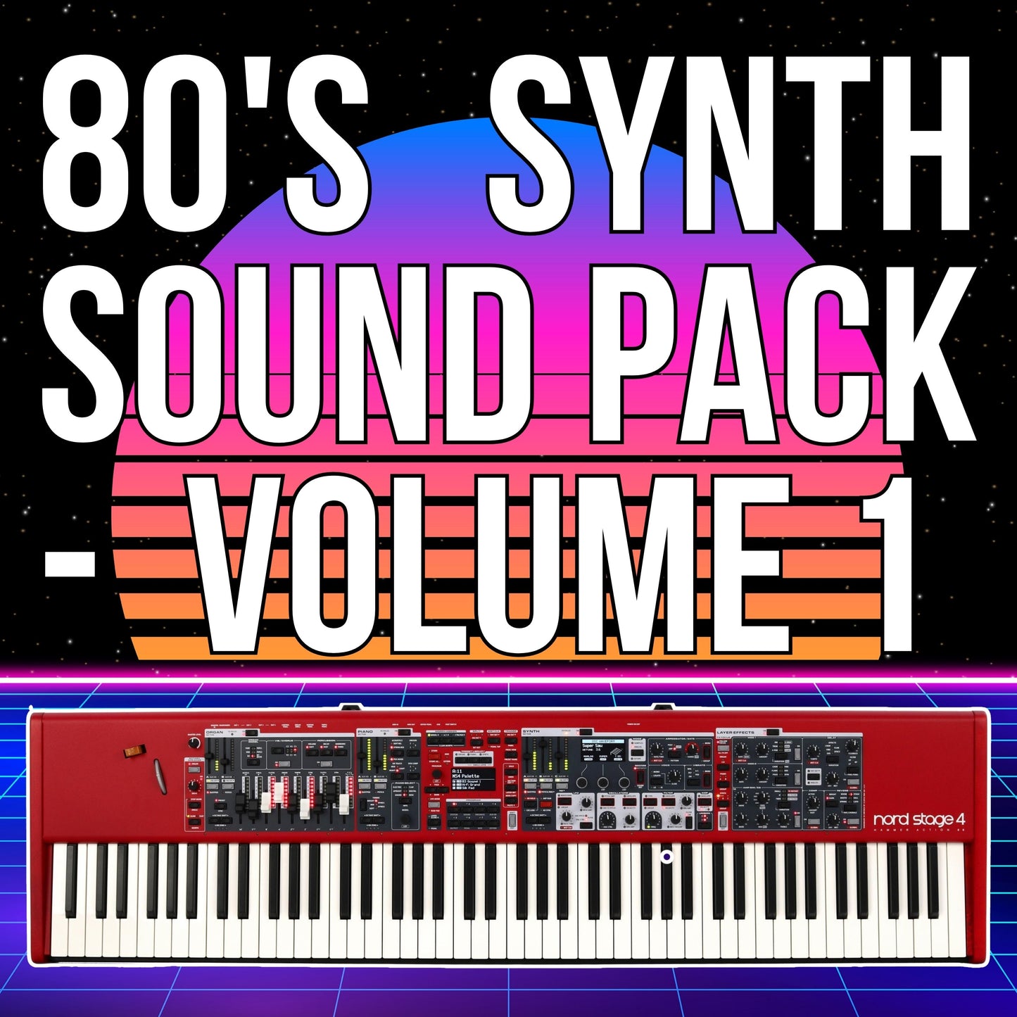 Nord Stage 4 - 80's Synth Sound Pack - Volume 1 - Digital Download