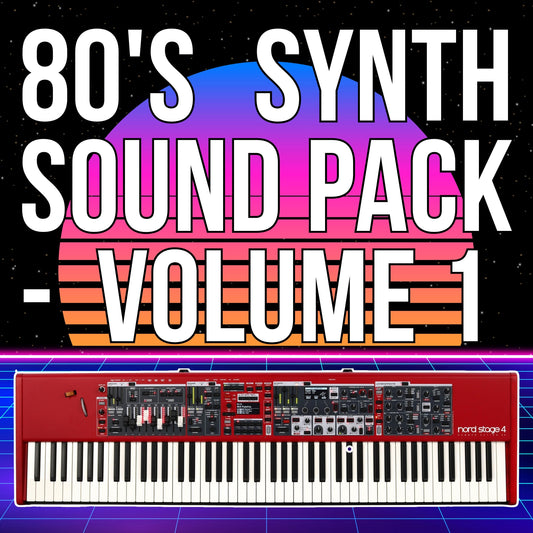 Nord Stage 4 - 80's Synth Sound Pack - Volume 1 - Digital Download