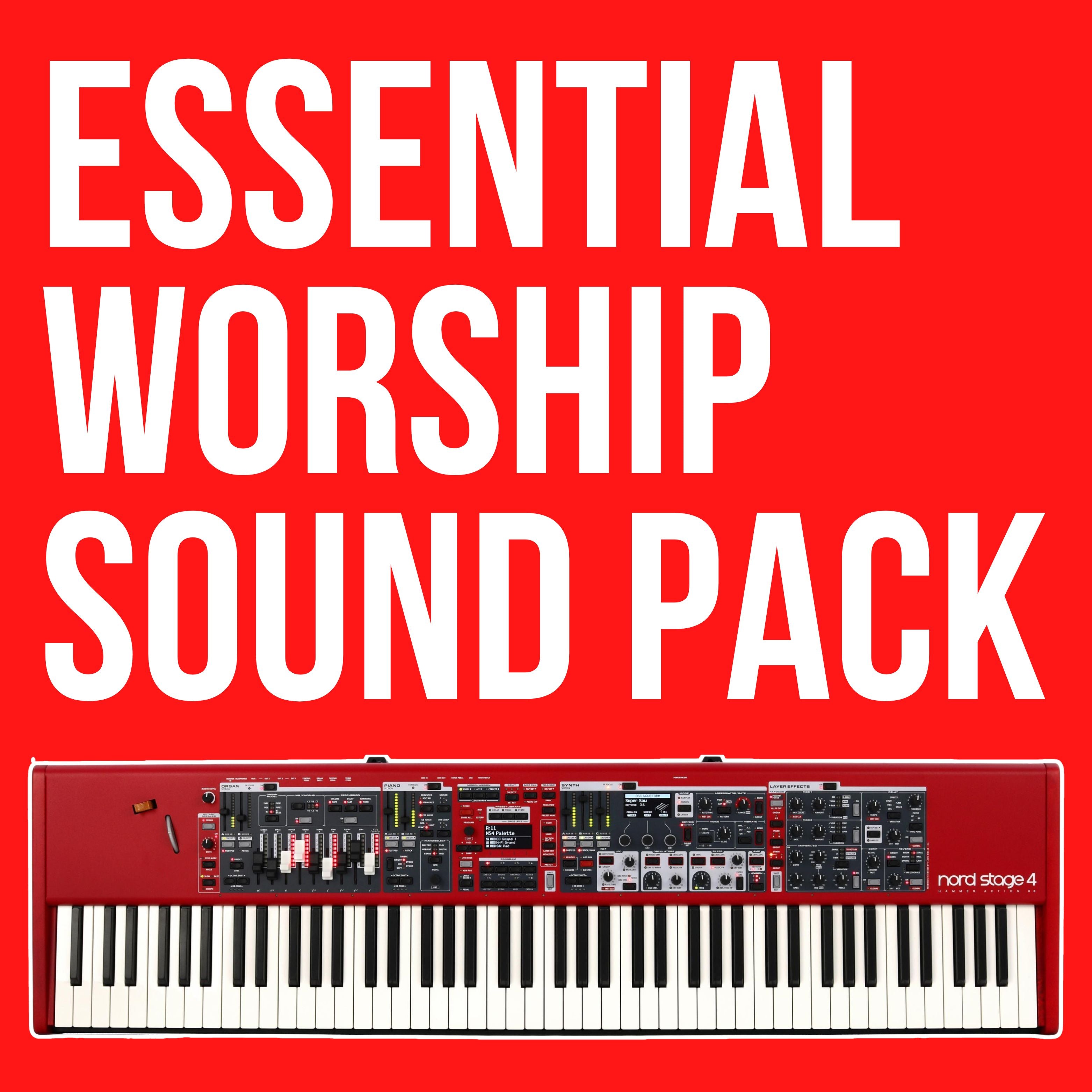 Nord Stage 4 - Essential Worship Sound Pack - Digital Download